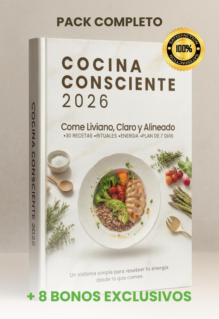 Cocina Consciente 2026 – Sistema de Reset Energético en 7 Días